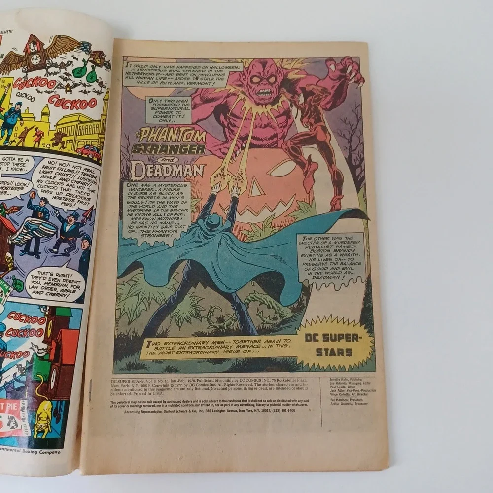 DC Super-Stars‎ #18 (DC 1978) Deadman Phantom Stranger